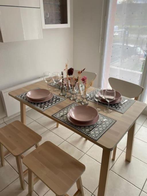 Mulhouse Grand T2 -  La Fonderie -Parking Gratuit Daire Dış mekan fotoğraf